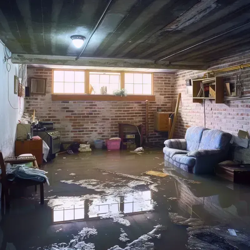 Flooded Basement Cleanup in Tyndall Air Force Base, FL